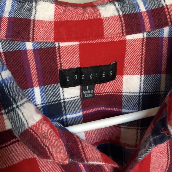 Men’s Cookies flannel - Picture 2 of 3